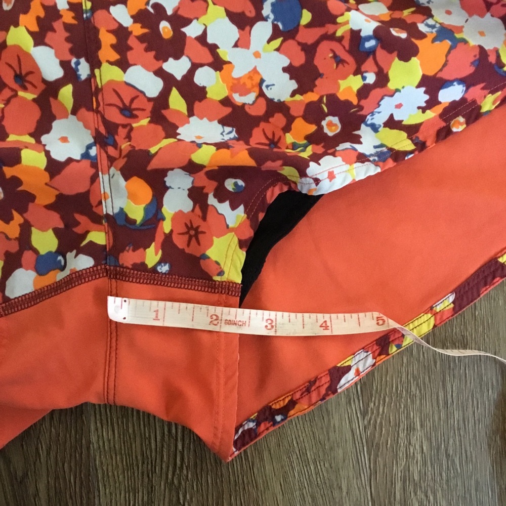 Outdoor Voices Hudson Shorts in Paprika Blooms - Picture 11 of 11
